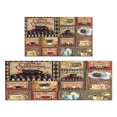 thumbnail image 1 of Coffee Farmhouse Plaid Style Kitchen Mats for Floor Washable Non-Slip, Absorbent Mats Set Of 2 for Sink Waterproof Runner Rug for Laundry Room,kitchen Mats 17.7x24+17.7x48inch, 1 of 7