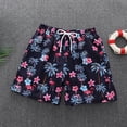 thumbnail image 2 of Gubotare Short Cargo Garçon Tout-Petit Short pour Homme Évacuant l'Humidité devant Plat Extensible Performance Short 2t 3t (Noir,2-3 Ans), 2 of 7