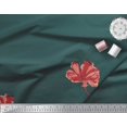 thumbnail image 2 of Soimoi Cotton Poplin Fabric Artistic Flower Print Sewing Fabric Yard 56 Inch Wide, 2 of 3