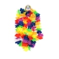 thumbnail image 1 of Fantastik Party 3 Colliers de fleurs colorés en polyester sur le thème hawaïen, cadeaux de fête pour les célébrations, 1 of 4