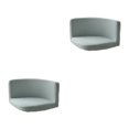 thumbnail image 2 of kurtrusly Trilateral Chair Covers Wide Application And Strong Elastic Chair Protection Made Easy Polyester Cover Chairs Decoration Silver gray 2Set, 2 of 6