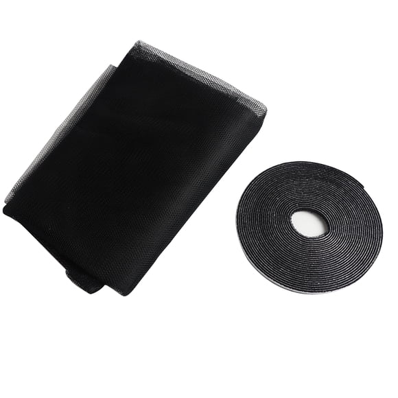 TFixol Window Mesh Screen 4 x 5 FT Screen Roll Screen Replacement for Window Door and Patio Screen Protection Patio Screens with Fixated Tape