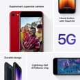 thumbnail image 4 of Refurbished Apple iPhone SE 3rd Gen (2022) 5G - 64GB – Midnight – 12MP Rear & 7MP Front Camera - Fully Unlocked Smartphone - Fair Condition, 4 of 14