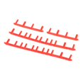 thumbnail image 1 of Accessoires de Remplacement pour Oeillets de Cordage de Raquette/raquette de Badminton - 11 Clous et Type Rouge, 1 of 7