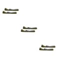 thumbnail image 3 of QualitChoice 1/2/3/5 2X Attaché Ceinture Ensemble Bagages Cils Sangle Cargo Cravate Stockage Randonnée Camping Boucle Valise de Voyage Réglable Durable Vert Foncé / L 3PCS, 3 of 6