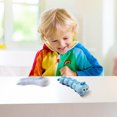 thumbnail image 4 of Blue Childrens Wind Up Toy Top Chain Sways Crawling Animals Move Run Educational Baby Motor Skill Learning Toy 1.6X5.9 Inch, 4 of 5