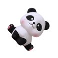 thumbnail image 3 of serony Money Bank Desktop Animal Statue Lovely Cartoon Panda Sculpture Style B Style B, 3 of 5