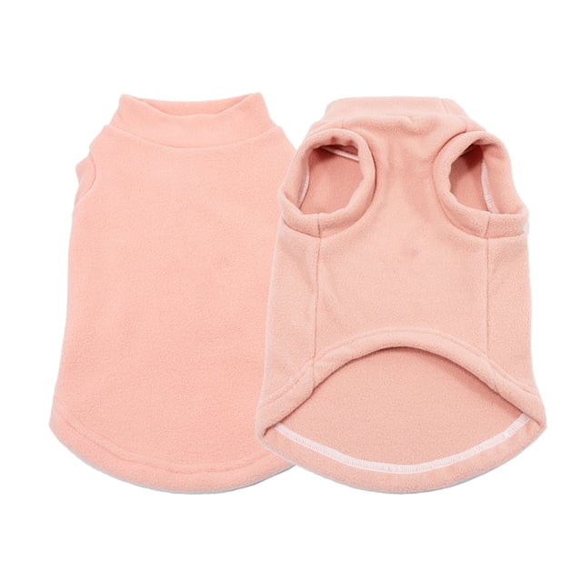 Fleece Cat Vest Thick Cat Shirt For Winter Cold Weather Cat Clothes Soft Cat Winter Coat Cat Sweaters For Cats & Small Dogs