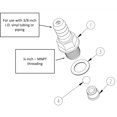 thumbnail image 4 of NEW Little Giant 599065 CV-10 Swimming Pool Pond Pump Vinyl Tubing Check Valve, 4 of 4