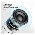 thumbnail image 3 of Haut-parleur Bluetooth en Métal Portable, Haut-Parleurs de Musique avec Micro SD, Microphone, Mains Libres pour Boîtier Audio à la Maison, Son Puissant, 3 of 4