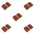 thumbnail image 3 of maskred Gants de Cyclisme Rétro en Cuir PU pour Hommes Sans Doigts Marron avec Boucle L 5Ensemble, 3 of 6