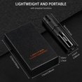 thumbnail image 3 of Torch Lighter Triple Jet Flame Refillable Butane Windproof Lighter with Folding Punch (Without Gas) (Green), 3 of 7