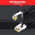 thumbnail image 4 of Câble Ethernet CAT6 2 M/5 M/10 m, Cordon de Réseau Gigabit, Patch, Plaqué Or, 4 of 5