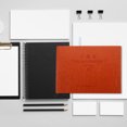 thumbnail image 4 of OULII 1Pc Financial Books Receipt Book Paper Brown for Students, 4 of 8