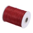 thumbnail image 1 of Unique Bargains Beading Thread Bracelet Weave Bead Craft Cord 1mm 159M/Roll (173-Yards) Decorative String, Red, 1 of 7