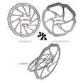 thumbnail image 4 of Labymos 160mm Mountain Bike Disc Brake Rotor with 6 Bolts MTB 6-Bolt Disc Rotor, 4 of 7