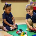 thumbnail image 4 of Popular Playthings Magnetic Build a Fire & Rescue Truck Emergency Vehicle Toy for Toddlers Ages 2 and up, 4 of 9