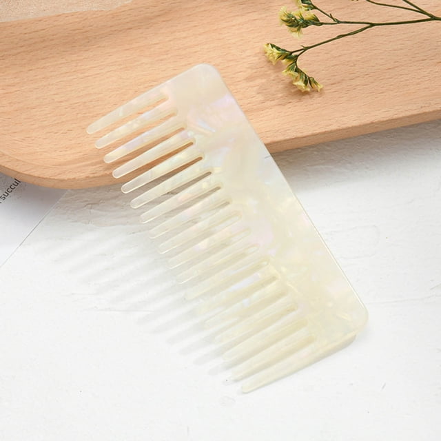 Iumwxz Hair Comb Hairdressing Comb Retro Refuse Fine Tooth Comb For Home For Men And Women home tool Plastic 50% Off Clear