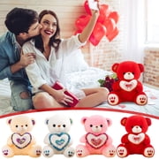 Teddy Bear 23cm Beige Plush Bear Doll Soft Stuffed Animal Toy for Girls Birthday Gift Cute Teddy Bear(1Pcs) Rkxzt