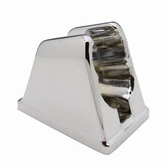 Dura Faucet Shower Head Mount DF-SA156-CP Wall Mount; Two Position; Without Swivel; Polished Chrome Plated; 1-1/2 Inch Width x 2-1/4 Height Footprint; With Mounting Screws And Wall Anchors