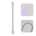 thumbnail image 3 of MasteelfCA 2 Pcs Épilateur Facial Outil de Filetage Rapide et Efficace Épilateur Portable Ressort en Acier Inoxydable, 3 of 5