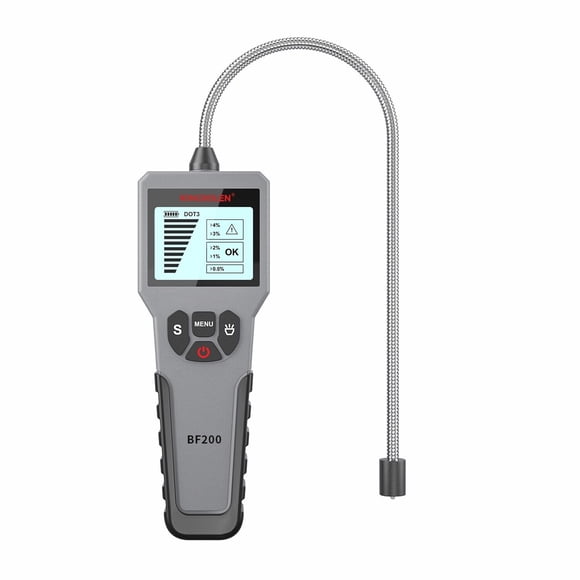 TopOne 12V Brake Fluid Tester LED Indicator High Precision Brake Fluid Detector Analyzer DOT3 DOT4 DOT5.1 Tester Auto Oil Tool