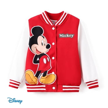 Disney Disney Mickey et Ses Amis Blouson Bomber Léger à Blocs de Couleur pour Tout-Petit/enfant Fille à Imprimé de Lettres