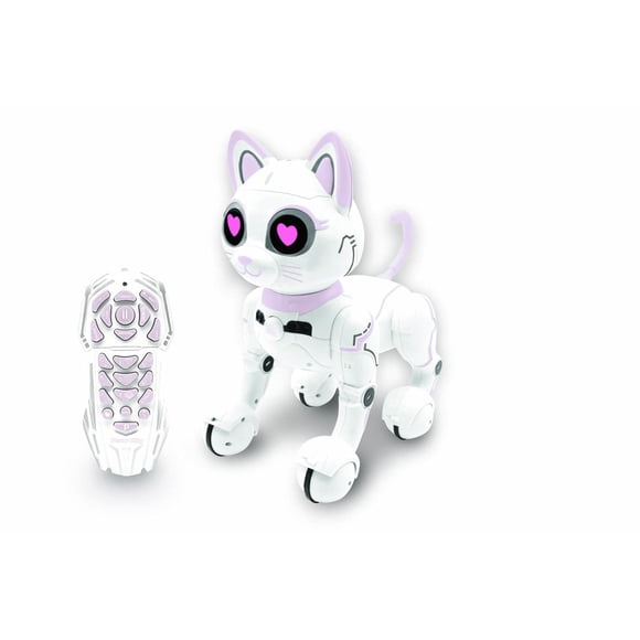 Power Kitty – My smart robotic kitty with programming function gesture control, dance, walk, movements, touch sensors and animal imitation, incl. remote control.