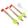 thumbnail image 3 of Ice Fishing Flag, Ice Fishing Rod Flag Fine Workmanship 3Pcs Portable Wood  For Winter, 3 of 8