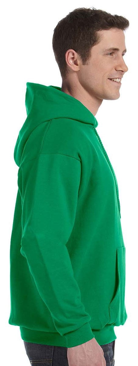 Hanes Men's Fleece Full Cut Athletic Hooded Pullover