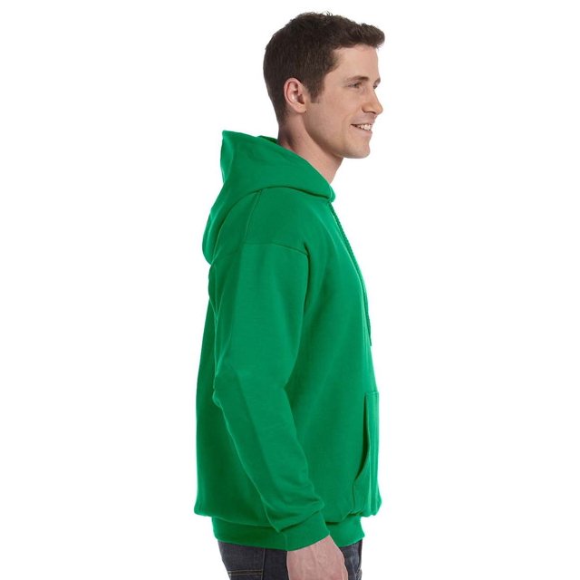 Hanes Men's Fleece Full Cut Athletic Hooded Pullover