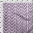 thumbnail image 3 of oneOone Silk Tabby Purple Fabric Chevron Craft Projects Decor Fabric Printed By The Yard 42 Inch Wide, 3 of 4