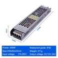 thumbnail image 2 of Transformer 60W 100W 200W 300W 400W 500W LED Driver Power Supply Super Thin A/D Converter For LED Strip Light Bulb, 2 of 8