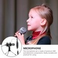 thumbnail image 5 of FONDOTIN 1 Set Recording Microphone for Gaming PC Black ABS for Content Creators Back to School, 5 of 5