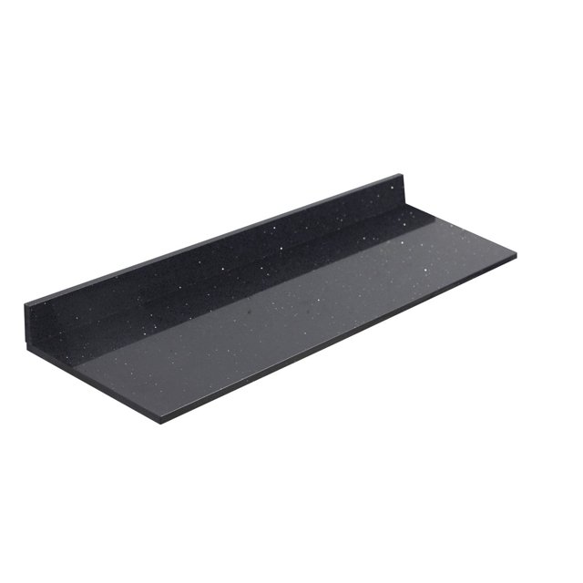48-in. W 18.25-in. D Stone Top In Black Galaxy Color For Wall Mount Faucet AI-20280