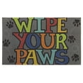 thumbnail image 1 of Mohawk Home Wipe Your Paws Polyester Door Mat 1' 6" X 2' 6", 1 of 4