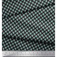 thumbnail image 2 of Soimoi Cotton Voile Fabric Diagonal Check Fabric Prints by Yard 56 Inch Wide, 2 of 5