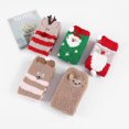 thumbnail image 3 of Chaussettes Douces pour Femmes Chaussettes Blanches Chaussettes Confortables Chaussettes Moelleuses pour Femmes Chaussettes en Polaire 5 Paires Blanches, 3 of 6