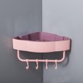 thumbnail image 2 of MOPOOR Multifunctional Shower Shelf Organizer Rack, Self Adhesive Bathroom Shelves Basket, Home Farmhouse Wall Inside Organization and Storage Decor Accessories, Camper Apartment Essentials, 2 of 7