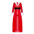 thumbnail image 3 of LSLJS Femmes Aguichant à Manches Longues Robe de Fête de Noël Lingerie Cardigan Peignoir Ceinture, Peignoirs Cadeaux pour Femmes, 3 of 8