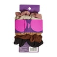thumbnail image 4 of Goody Ouchless Ribbed Hair Scrunchies - Assorted Neutral Colors - 8 Ct, 4 of 4