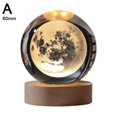 thumbnail image 1 of Personalized Crystal Ball Night Light, Custom 3D Crystal Ball with Name, Personalized Crystal Sphere Engraving Customized Globe Home Decor Accessories Couple Birthday Gift F8H8, 1 of 9