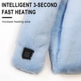 thumbnail image 4 of EGNMCR Camping & Hiking Heating Scarf USB Electric Heating Neck Protection Cold Invisible Zipper Scarf a scarf, 4 of 5