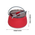 thumbnail image 2 of EGNMCR Camping et Randonnée Bouilloire de Camping Pliable Bouilloire de Camping Portable Pliable Bouilloire Extérieure Compressible Pot Pliant Bouilloire de Voyage Bouilloire de Camping, 2 of 2