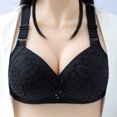 thumbnail image 3 of Bocqde Woman's Plus Size Everyday Bras Embroidery Light Comfortable No Underwire Push Up Bralettes Soft Full Coverage Support Bra, 3 of 5