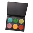 thumbnail image 3 of Milaget 6 Shades Glitter Matte Eyeshadow Palette Beauty Makeup Cosmetic Kit - #, 3 of 9