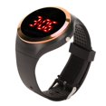 thumbnail image 4 of Sports Watch, Adjustable Red LED Birthday Gift Safe Portable Student Digital Watch Flexible  For Outdoor Camping For Children Rose Gold, 4 of 8
