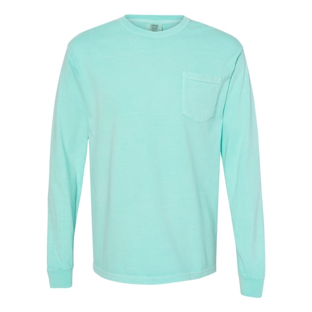 Comfort Colors T-Shirt à Manches Longues pour Adulte avec Poche