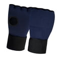 thumbnail image 2 of Siruishop Gel Boxing Hand Wraps Inner Gloves Half Finger Gloves for Sanda Exercise MMA Navy, 2 of 8