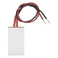 thumbnail image 2 of Aluminum PTC Heating Plate, PTC Heating Plate, 50×28.5mm Aluminum Housing PTC Heating  Thermostatic Heater Plate Insulation, Terminal Blocks, 2 of 8
